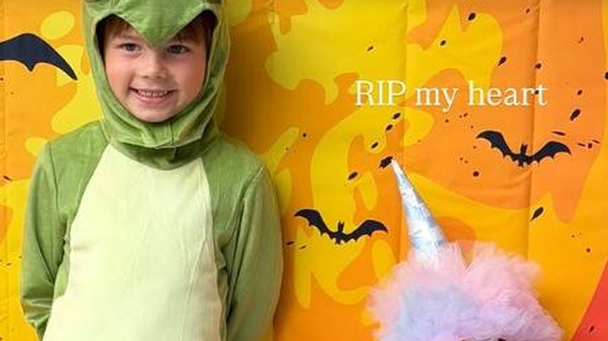 Jenna Dewans Kids Callum und Rhiannon, Halloween 2025