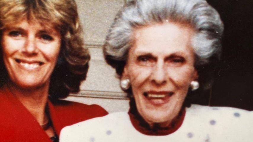 Die Königsgemahlin Camilla mit ihrer Mutter Rosalind Shand