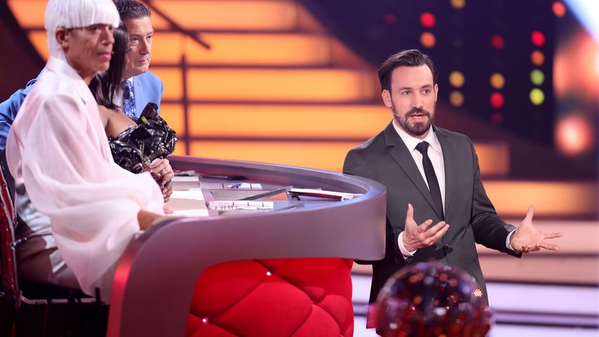 Die "Let's Dance"-Jury und Moderator Jan Köppen