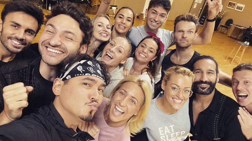 Die "Let's Dance"-Profitänzer bei den Proben zur Tour