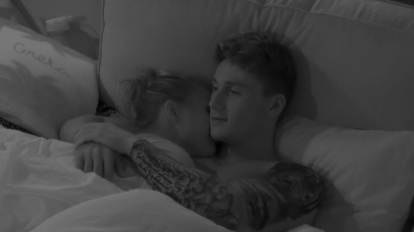 Die "Love Island"-Kandidaten Greta und Fynn