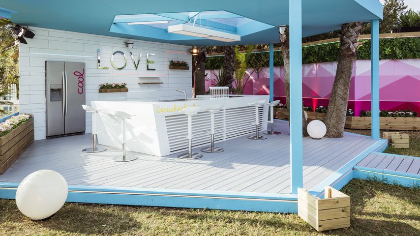 Die Küche in der "Love Island"-Villa 2020