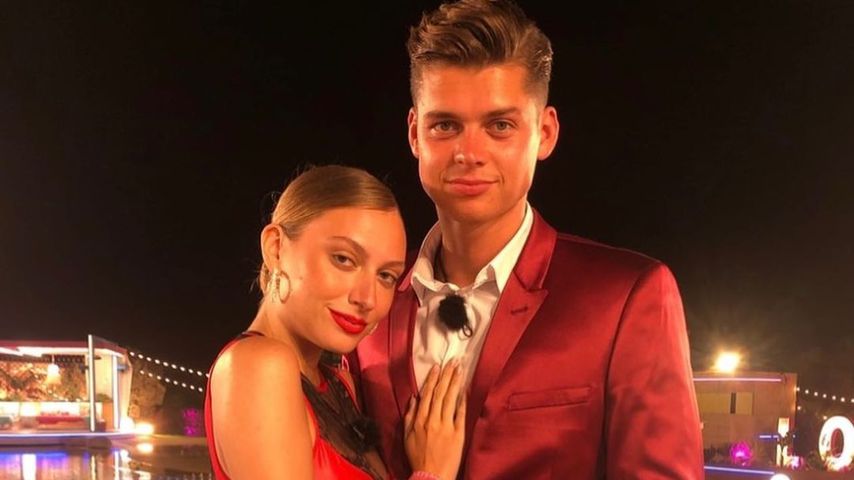 Die "Love Island"-Sieger Isabell Kremer und Robin Widmann