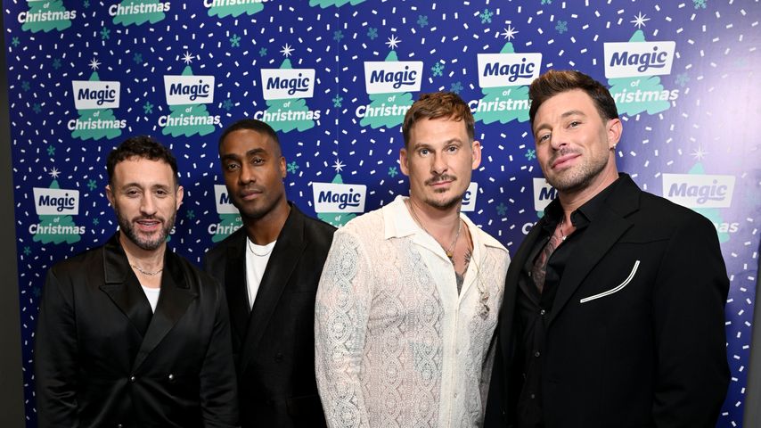 Die Mitglieder der Band Blue, November 2024