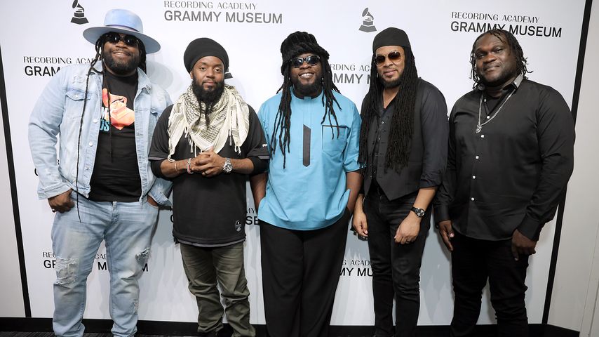Die Mitglieder der Band Morgan Heritage