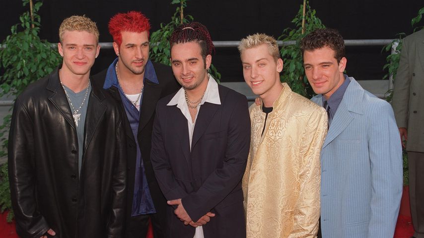 Die Mitglieder von *NSYNC im Jahr 1999