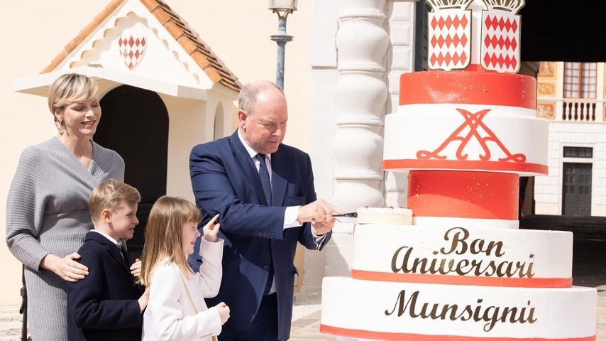 Fürst Albert feiert 66. Geburtstag mit Charlène und Twins