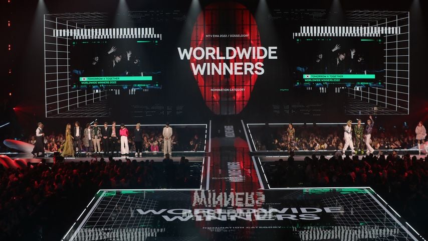 Die "MTV Europe Music Awards 2022", in Düsseldorf