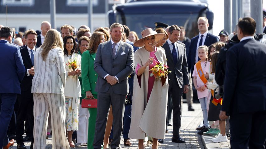 Die niederländische Königsfamilie in Maastricht, April 2022