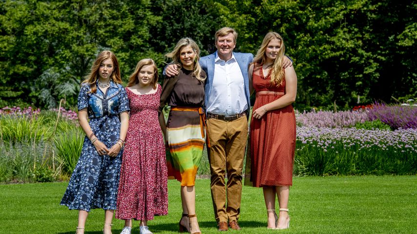 Groß geworden: Willem Alexander & Maxima posieren mit Kids