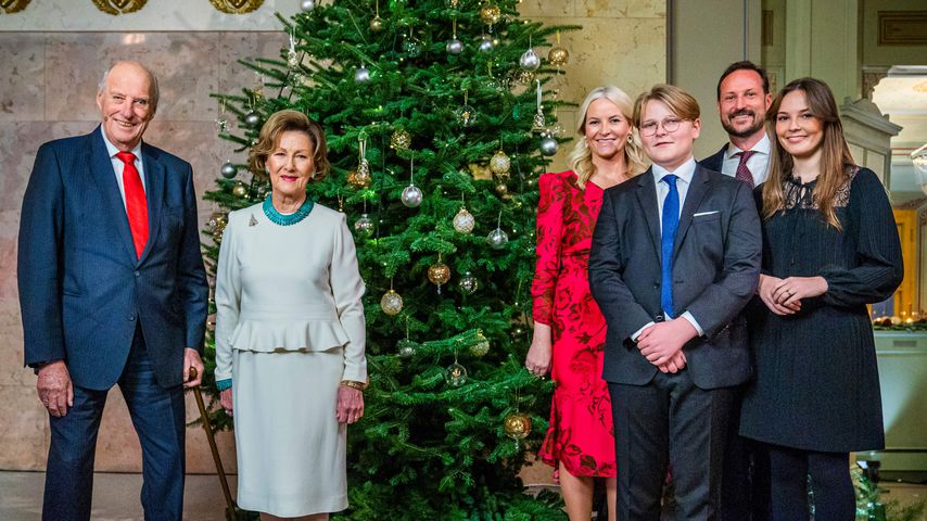 Die norwegische Königsfamilie im Dezember 2020