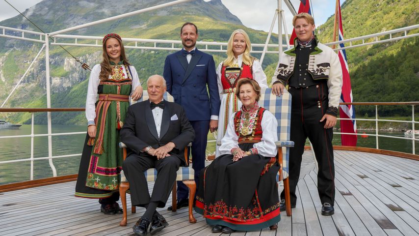 Die norwegische Königsfamilie, August 2024