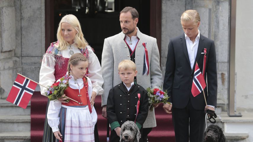 Die norwegische Kronprinzen-Familie