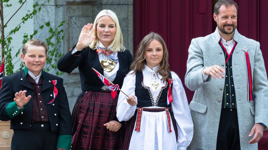 Die norwegische Königsfamilie in Oslo, 2018