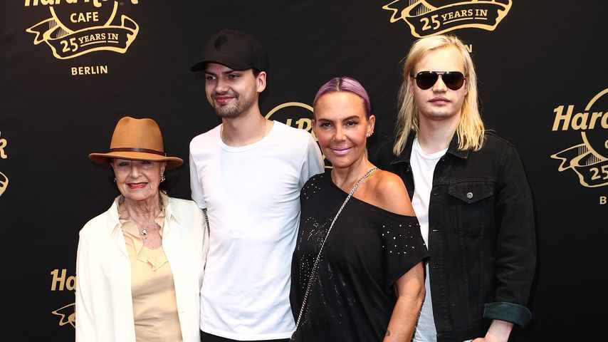 Bärbel Wierichs, Jimi Blue, Natascha und Wilson Gonzalez Ochsenknecht in Berlin, 2017