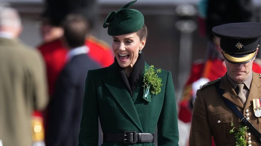 Die Princess of Wales besucht die St.-Patrick’s-Day-Parade der Irish Guards in Aldershot