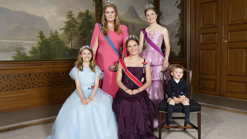 Prinzessin Ingrid Alexandra an ihrem 18. Geburtstag mit den europäischen Royal-Kids