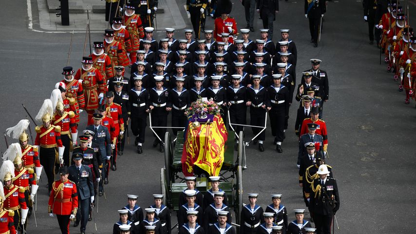 Die Beerdigung der Queen im September 2022