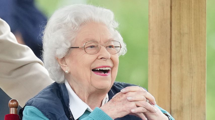 Queen Elizabeth II. bei der Pferde-Show auf Schloss Windsor 2021
