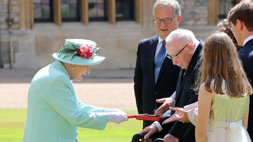 Die Queen mit Sir Thomas Moore, 2020