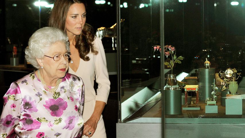 Kein Besuch: Warum ist Herzogin Kate nicht bei der Queen?