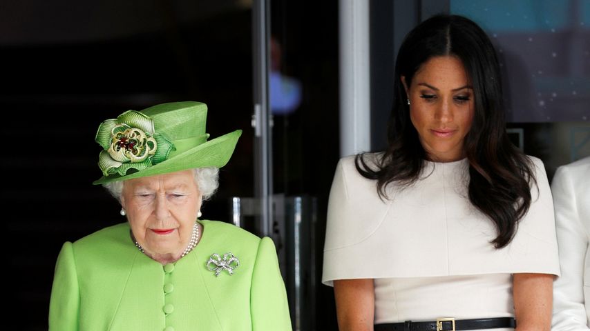 Herzogin Meghan äußert sich erstmals zum Tod der Queen!