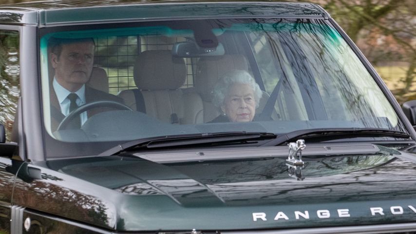Die Queen im Februar 2022