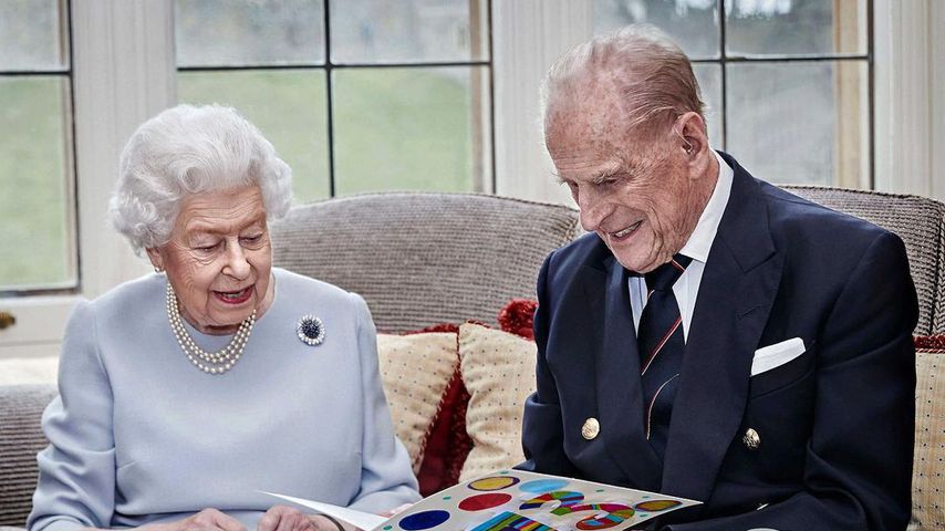 Die Queen und Prinz Philip an ihrem 73. Hochzeitstag