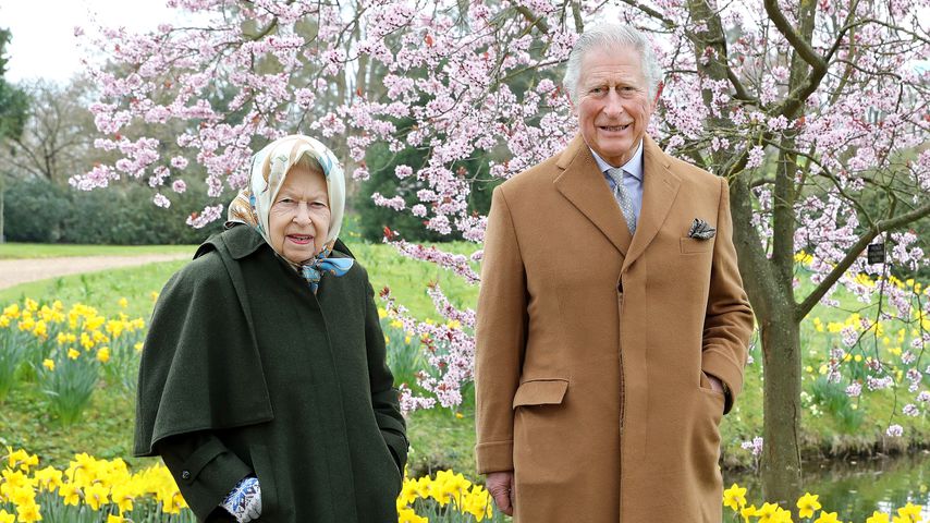 Die Queen und Prinz Charles
