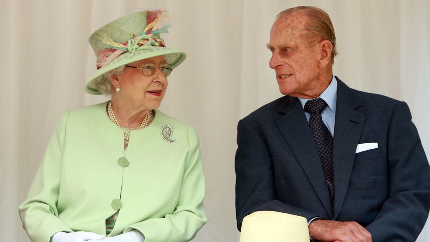 Die Queen und Prinz Philip