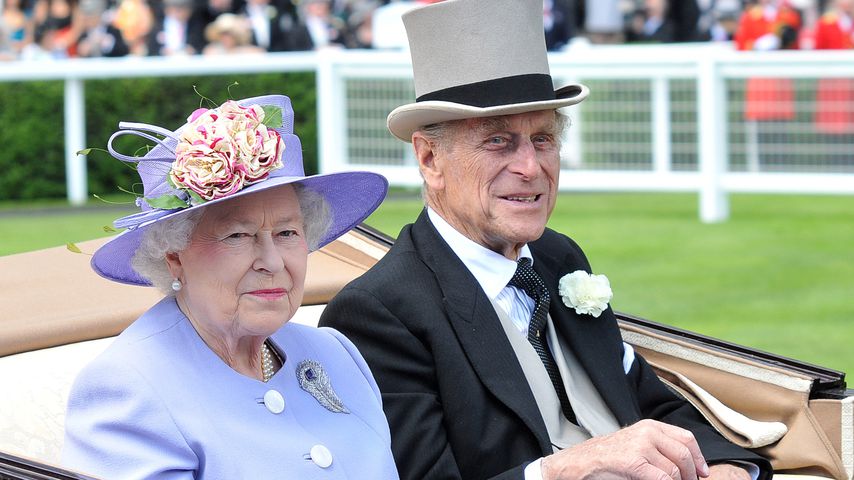 Die Queen und Prinz Philip