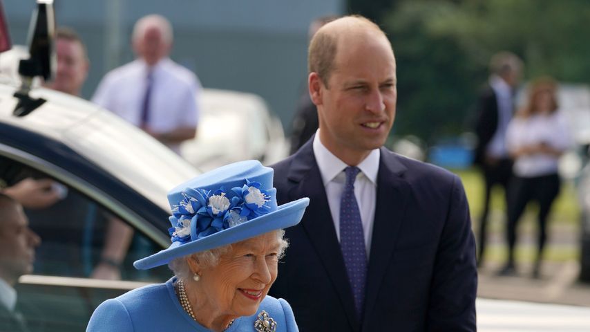 Prinz William ist im Umgang mit Krebs von Queen inspiriert
