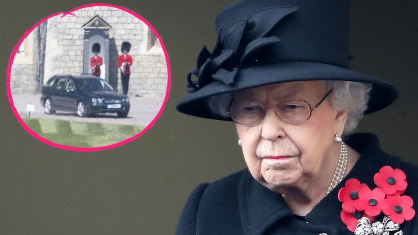 Nach Trauerfeier: Queen fährt mit Hunden zum Spaziergang