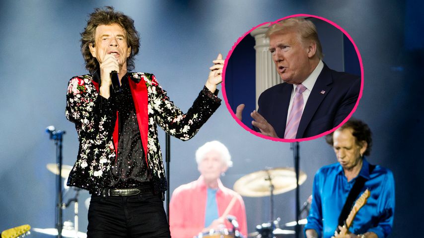 Wegen Musik: Die Rolling Stones drohen Trump mit einer Klage