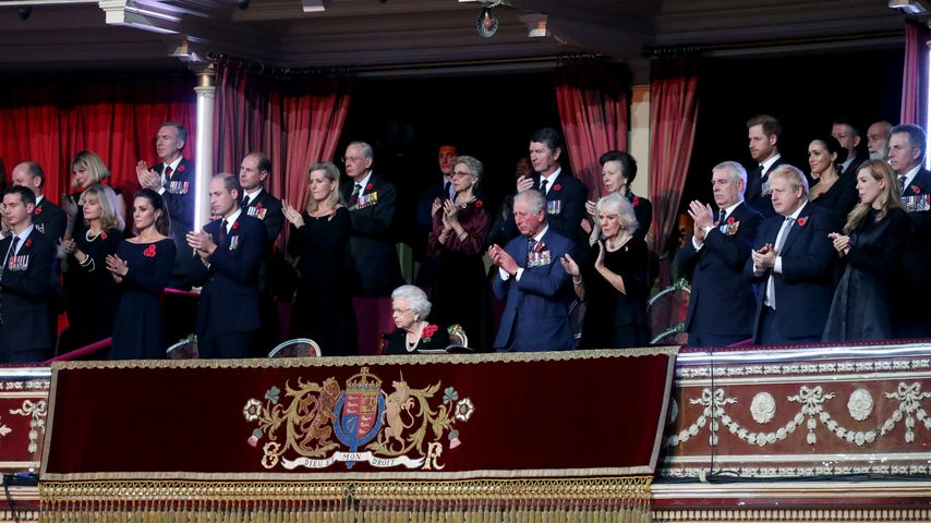 Die Royal Family am 9. November 2019 in London