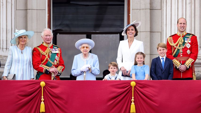 Die Royal-Family beim Trooping the Colour 2022
