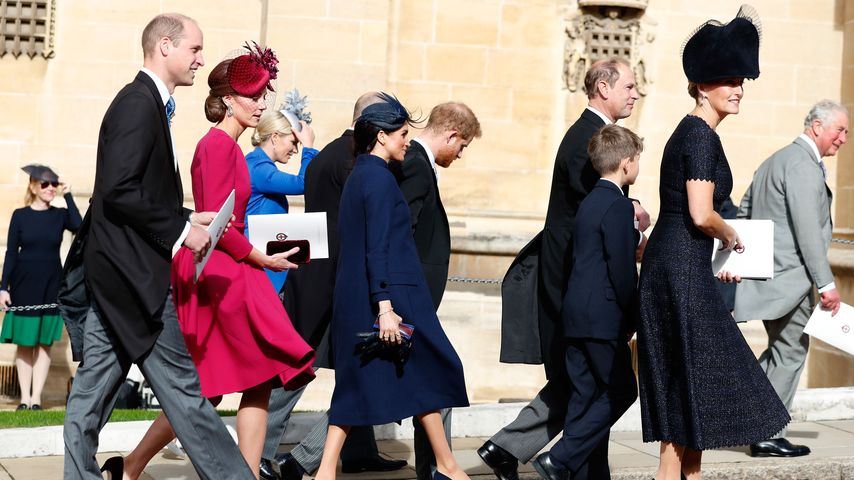 Die Royal Family im Jahr 2018