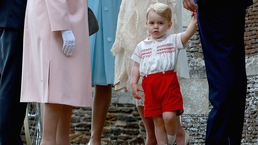 Die royale Familie am Tag von Prinzessin Charlottes Taufe, Juli 2015