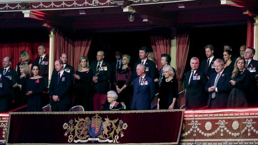 Die Royal Family am 9. November 2019 in London