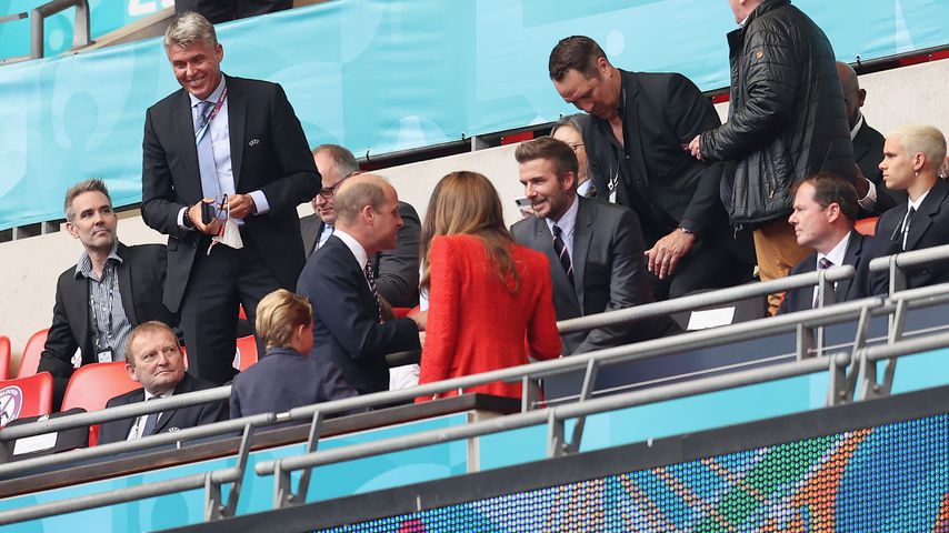 David Beckham und die britischen Royals