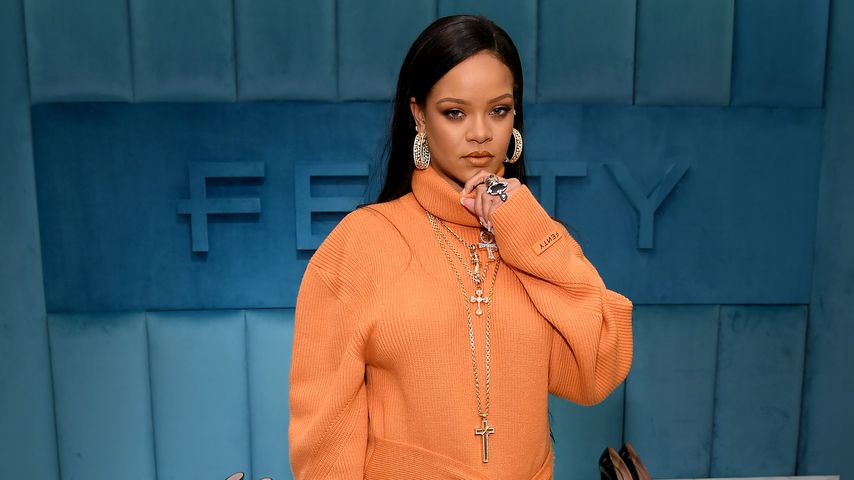 Die Sängerin Rihanna