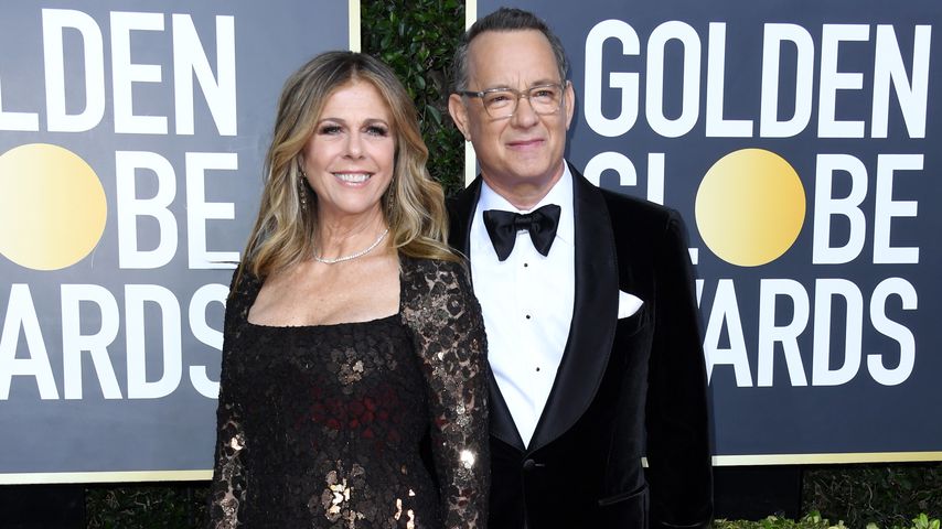 Die Schauspieler Rita Wilson und Tom Hanks