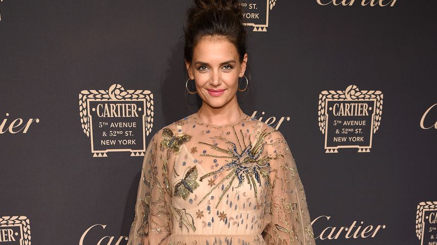Merkwürdige neue Frisur: Ist das eine Perücke, Katie Holmes?