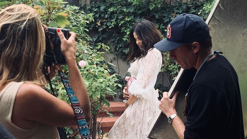 Jenna Dewan beim Schwangerschafts-Shooting, Oktober 2019