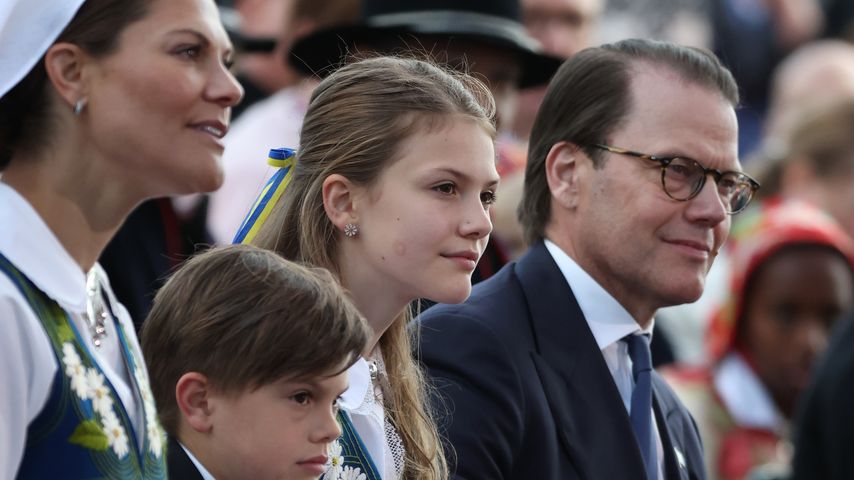 Schwedische Royal-Kids überraschen Ehrengarde an Feiertagen
