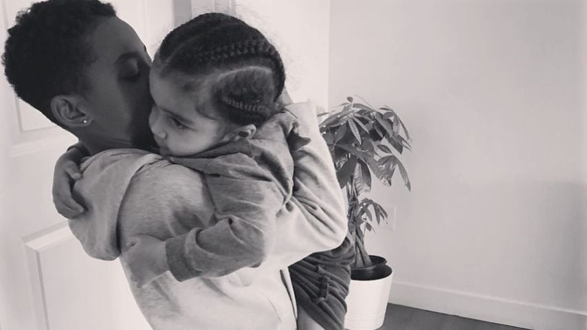 Die Söhne von Lauren London Cameron und Kross