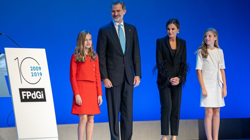 Die spanische Königsfamilie im November 2019