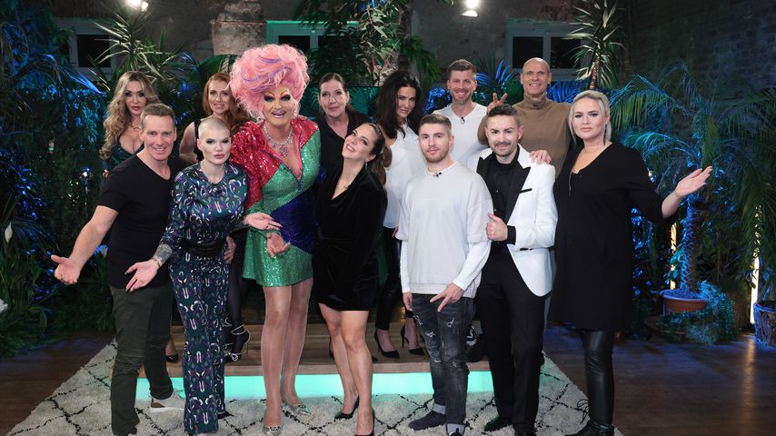 Die Stars bei "Das Klassentreffen der Dschungelstars – Jetzt wird ausgepackt!"