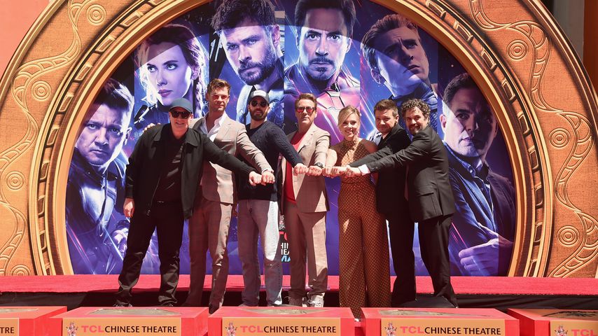 Die Stars von "Avengers: Endgame" vor dem TCL Chinese Theatre in Hollywood