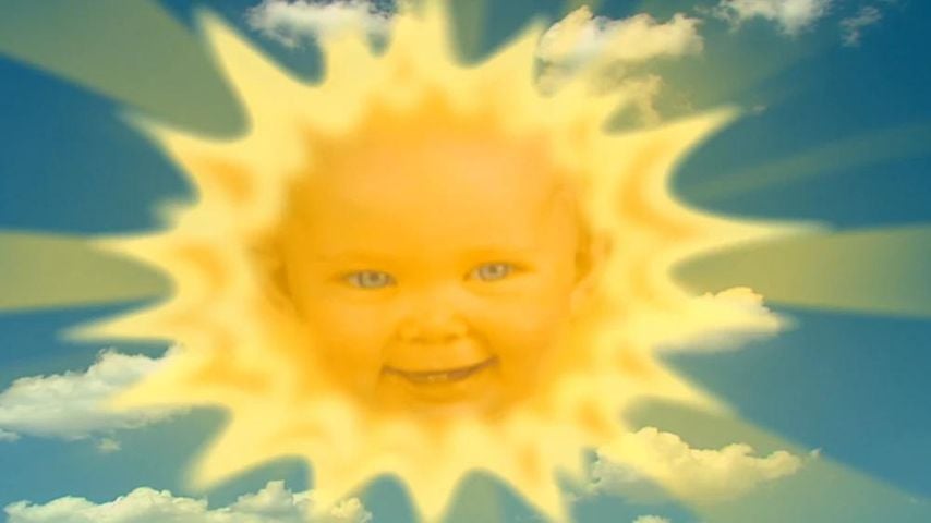 Die Teletubby-Sonne